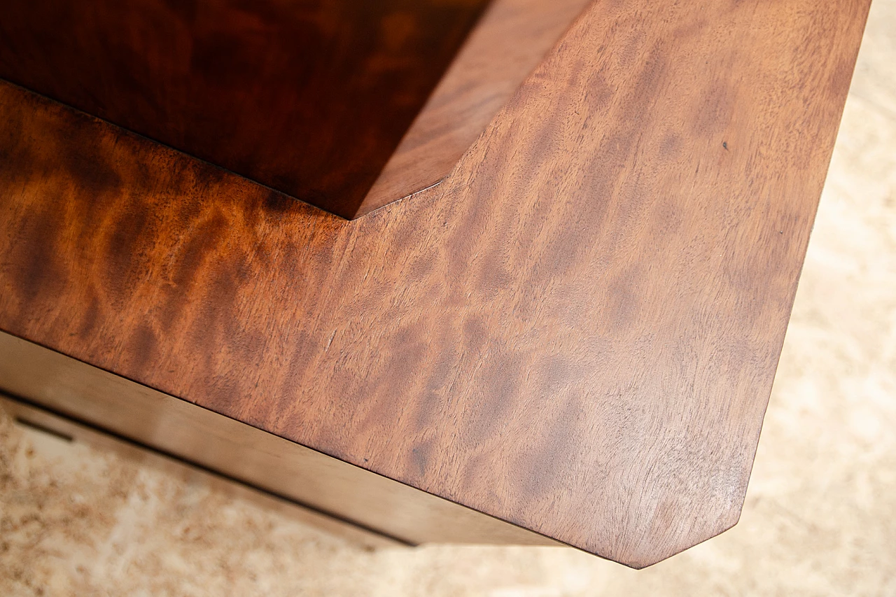 Czechoslovakian Art Deco walnut veneered sideboard, 1930s 11