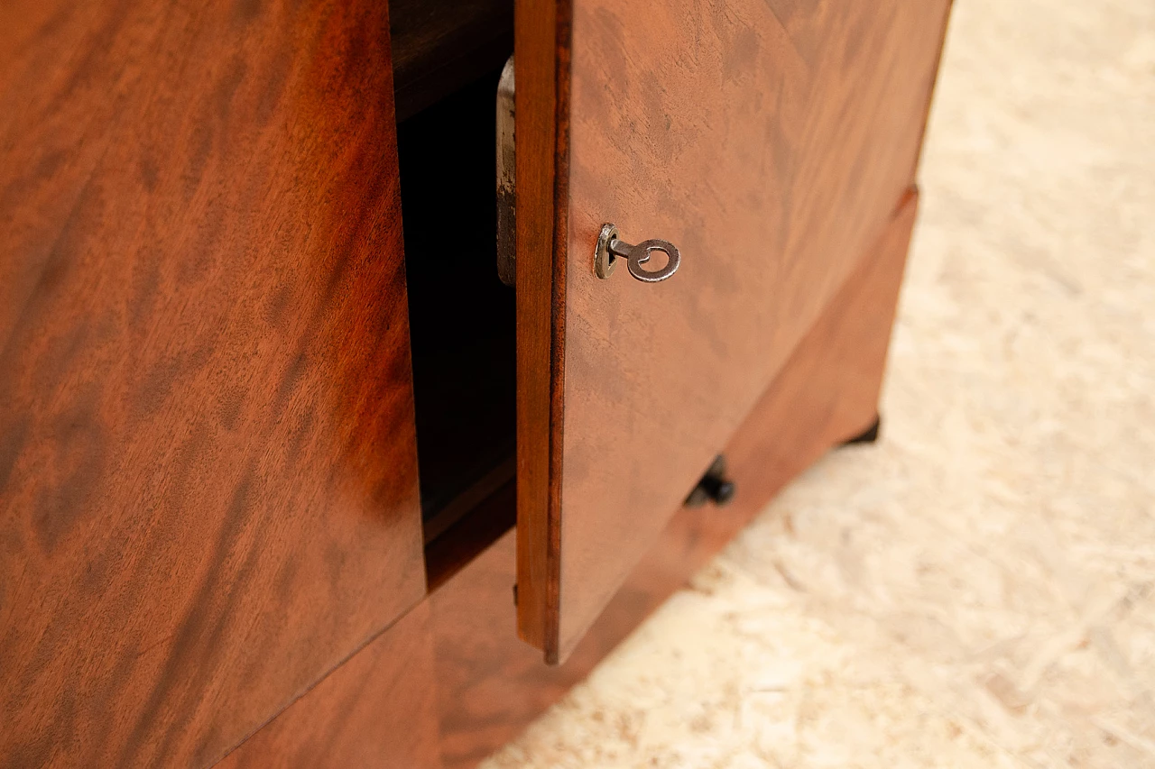 Czechoslovakian Art Deco walnut veneered sideboard, 1930s 19