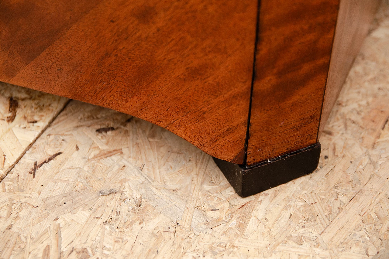 Czechoslovakian Art Deco walnut veneered sideboard, 1930s 34