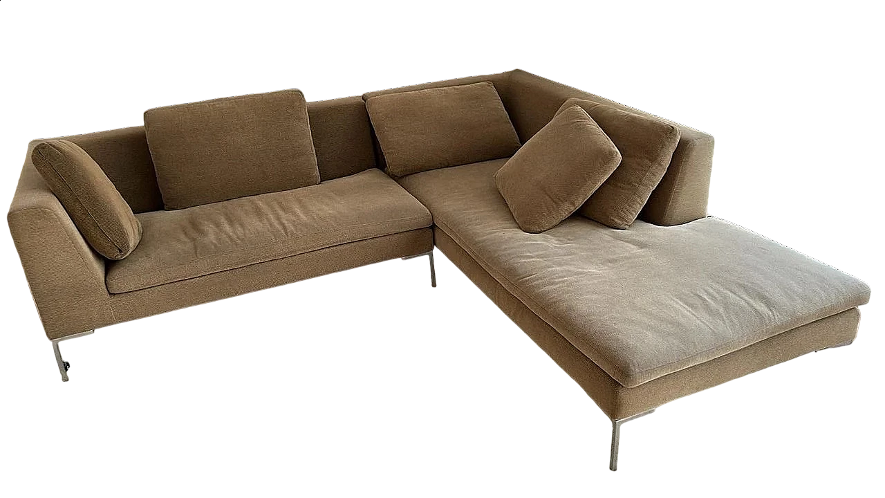 Charles corner sofa by Antonio Citterio for B&B, 2000s 9