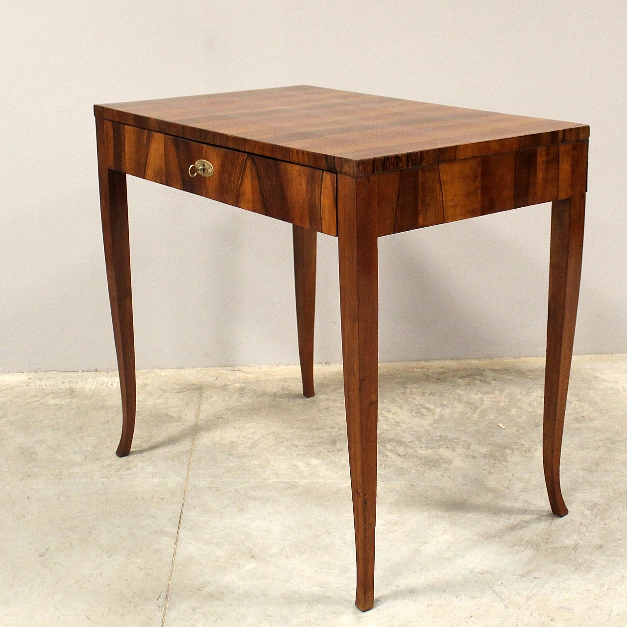 Venetian Directoire walnut writing desk, late 18th century 4