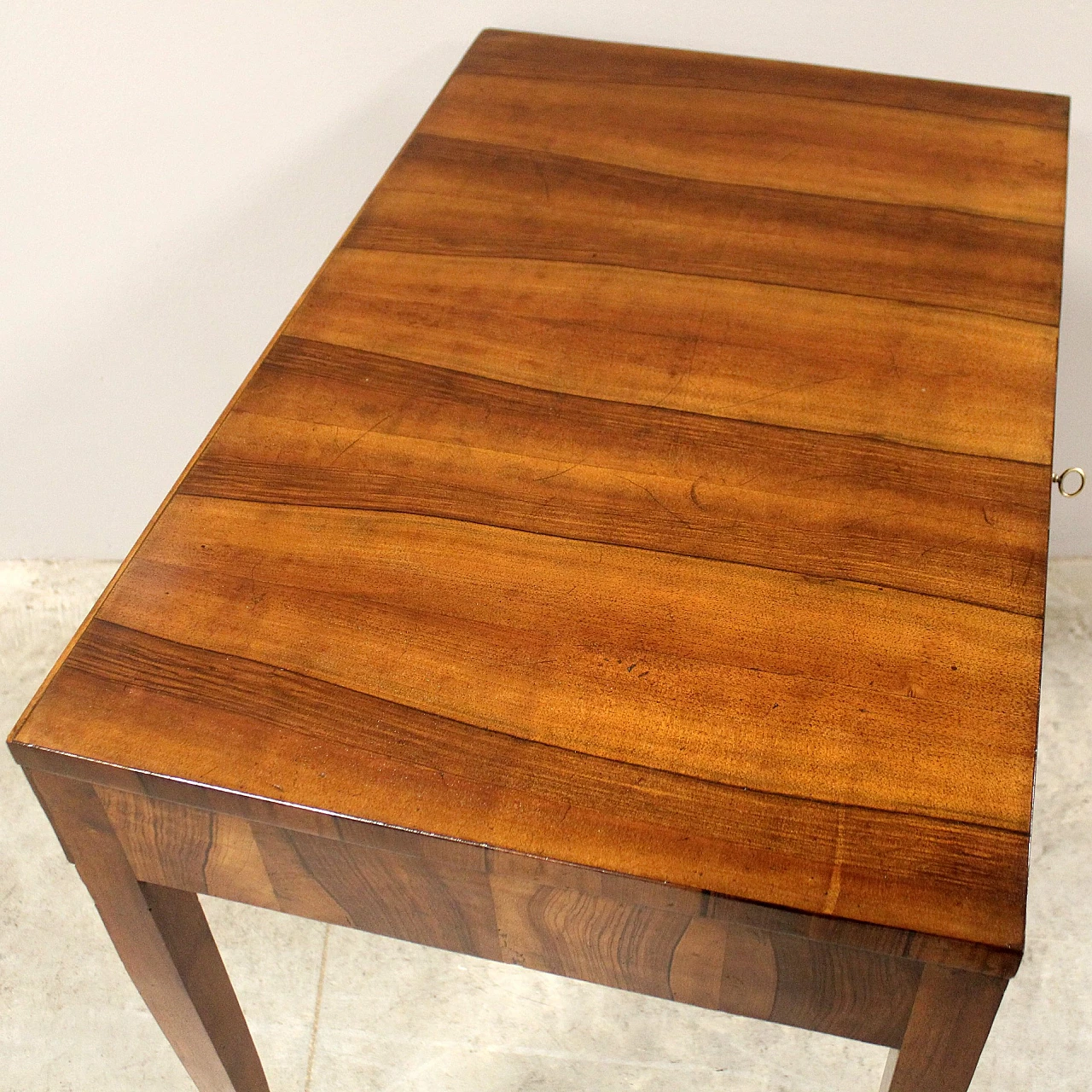 Venetian Directoire walnut writing desk, late 18th century 9