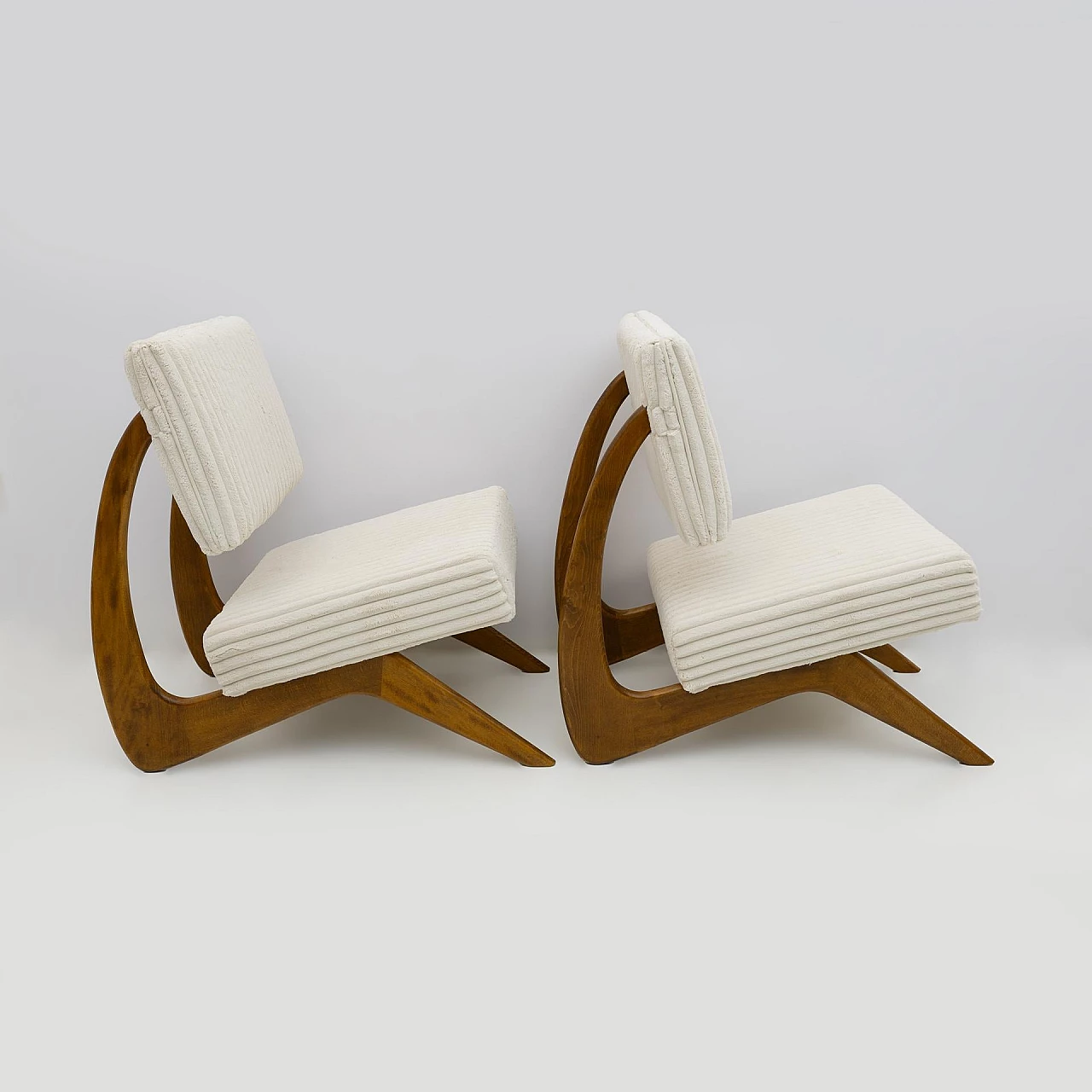 Pair of armchairs by Adrian Pearsall for Craft Associates, 1960s 6