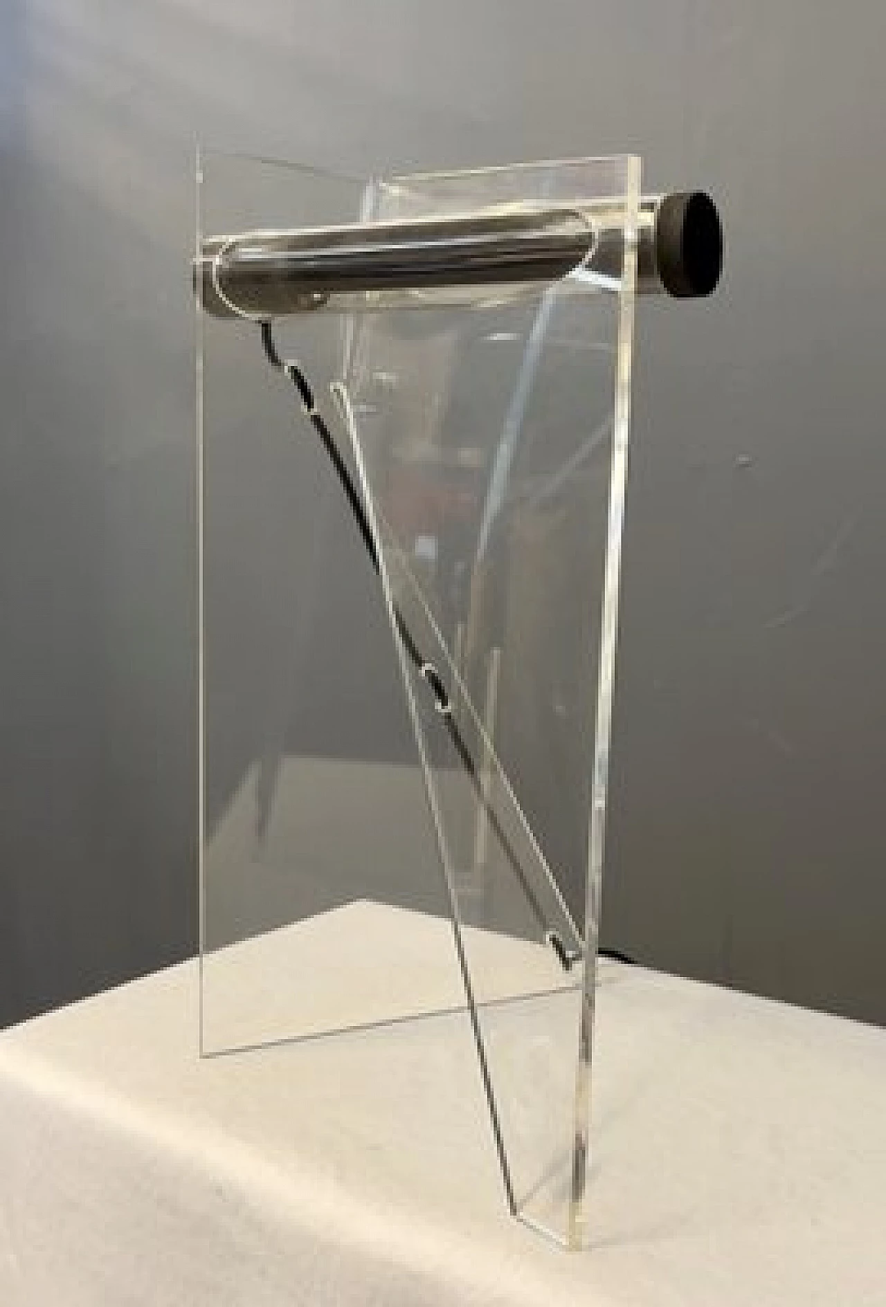 Lampada da tavolo di Theodor Neumaier per Lamperti, anni '70 1