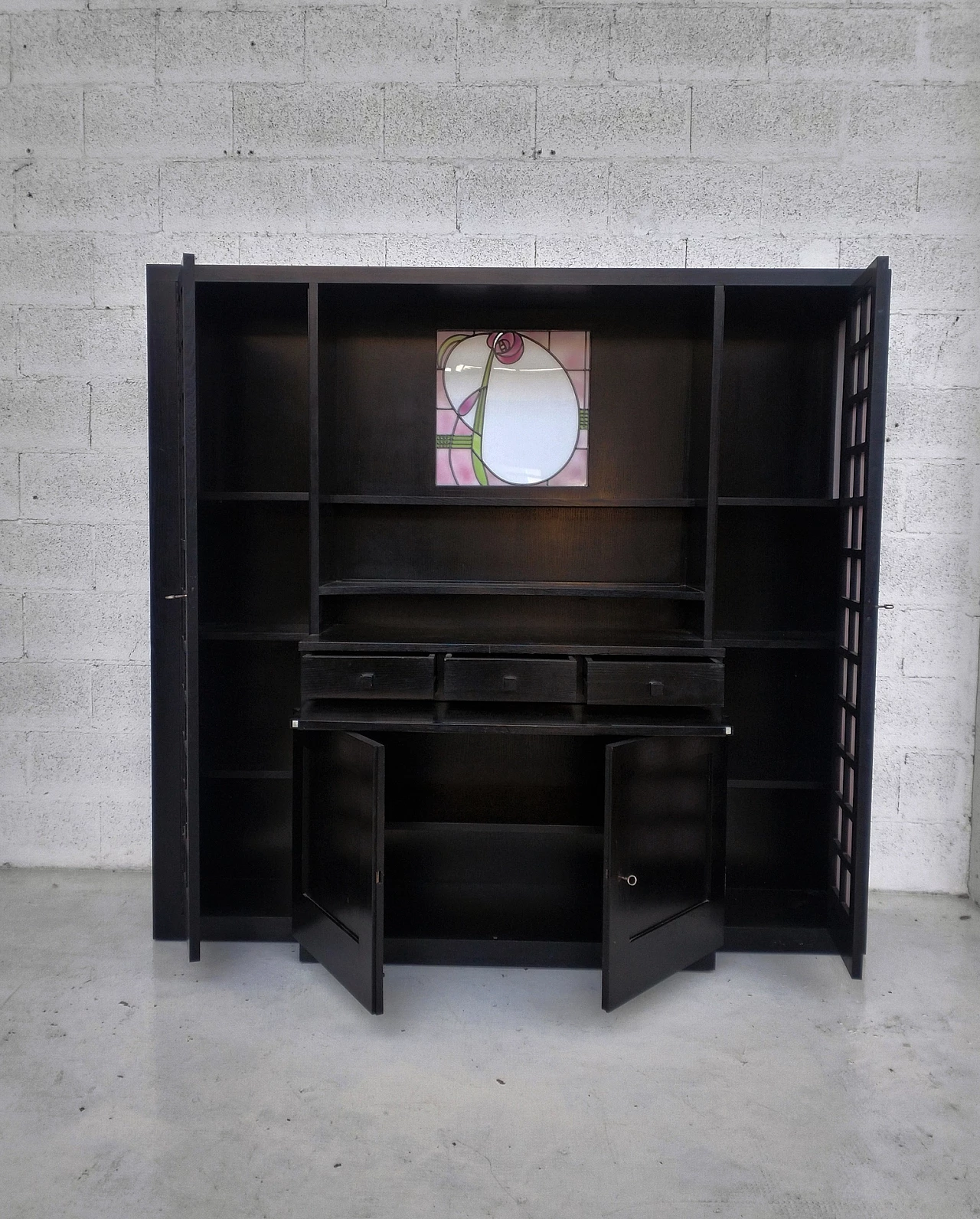 Credenza di Charles Rennie Mackintosh per Cassina, anni '60 7