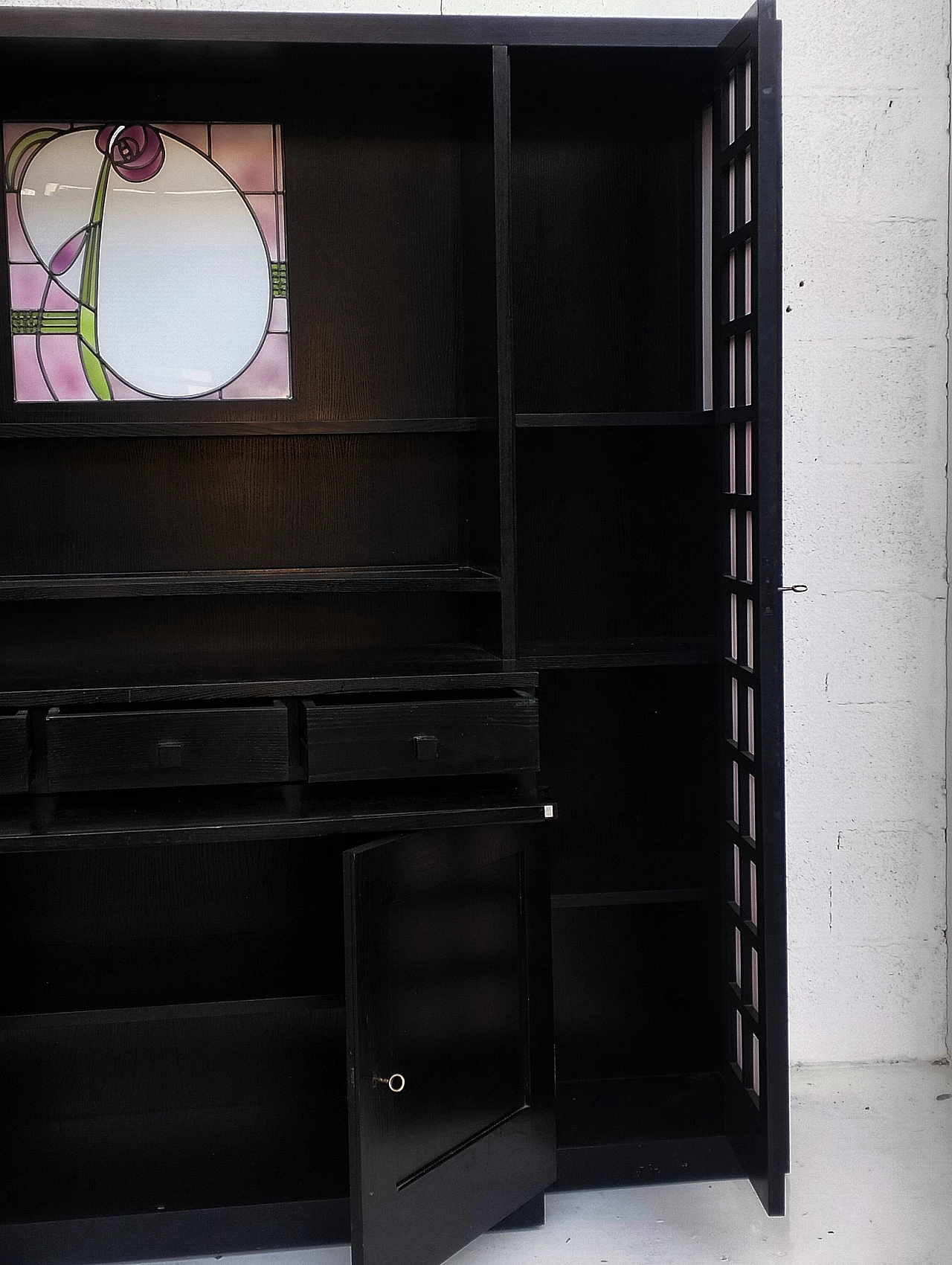 Credenza di Charles Rennie Mackintosh per Cassina, anni '60 10