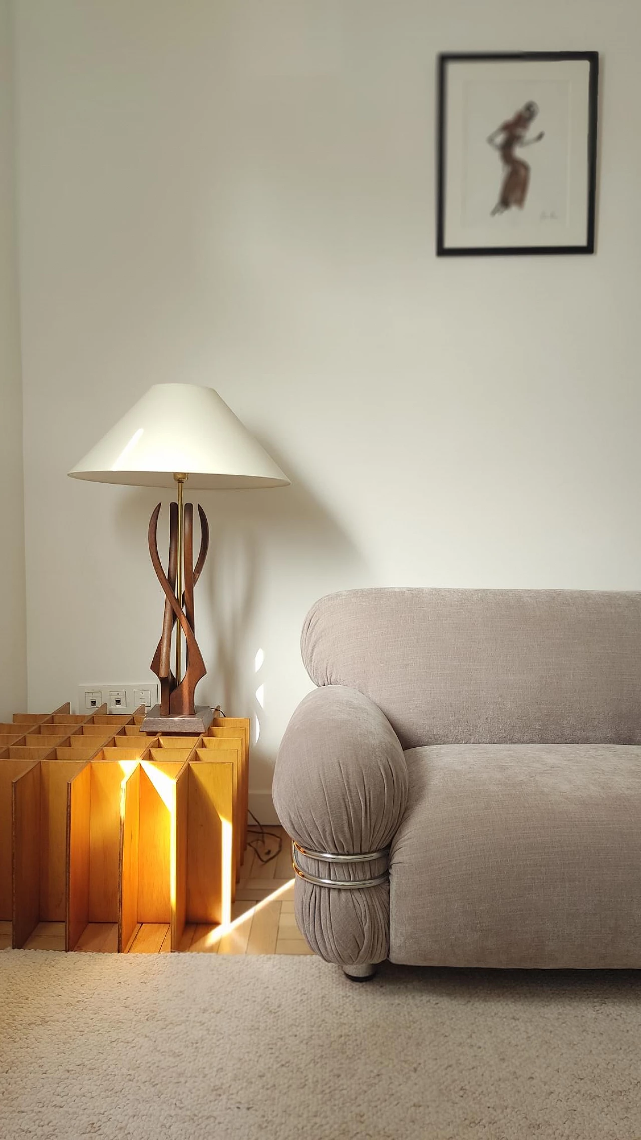 Three-seater sofa - space age 1970s 12