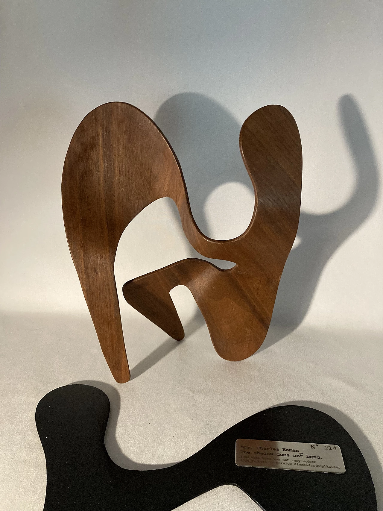Charles Eames_ L'ombra non si piega, scultura in compensato curvato 7