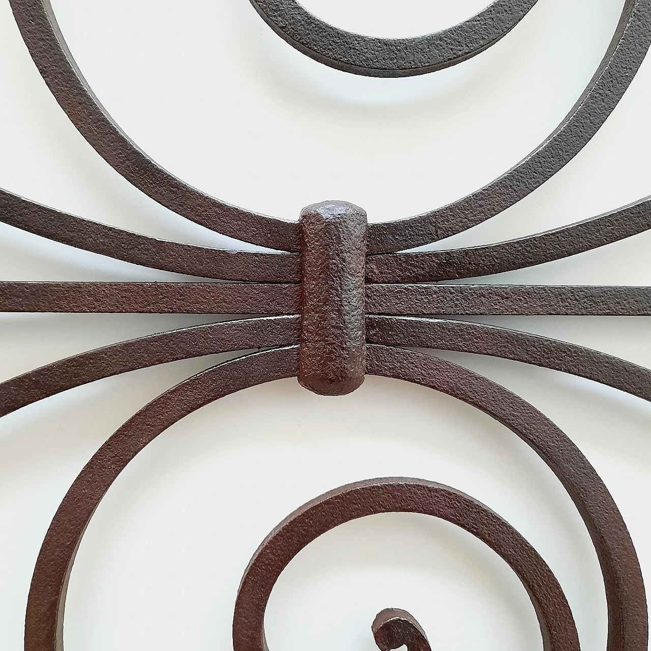 Pannello in ferro battuto, inizio '900 1