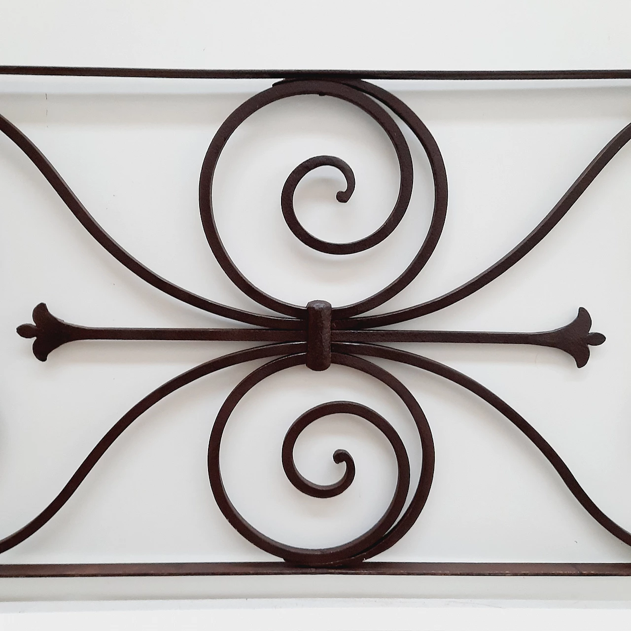 Wrought iron panel, early 20th century 5