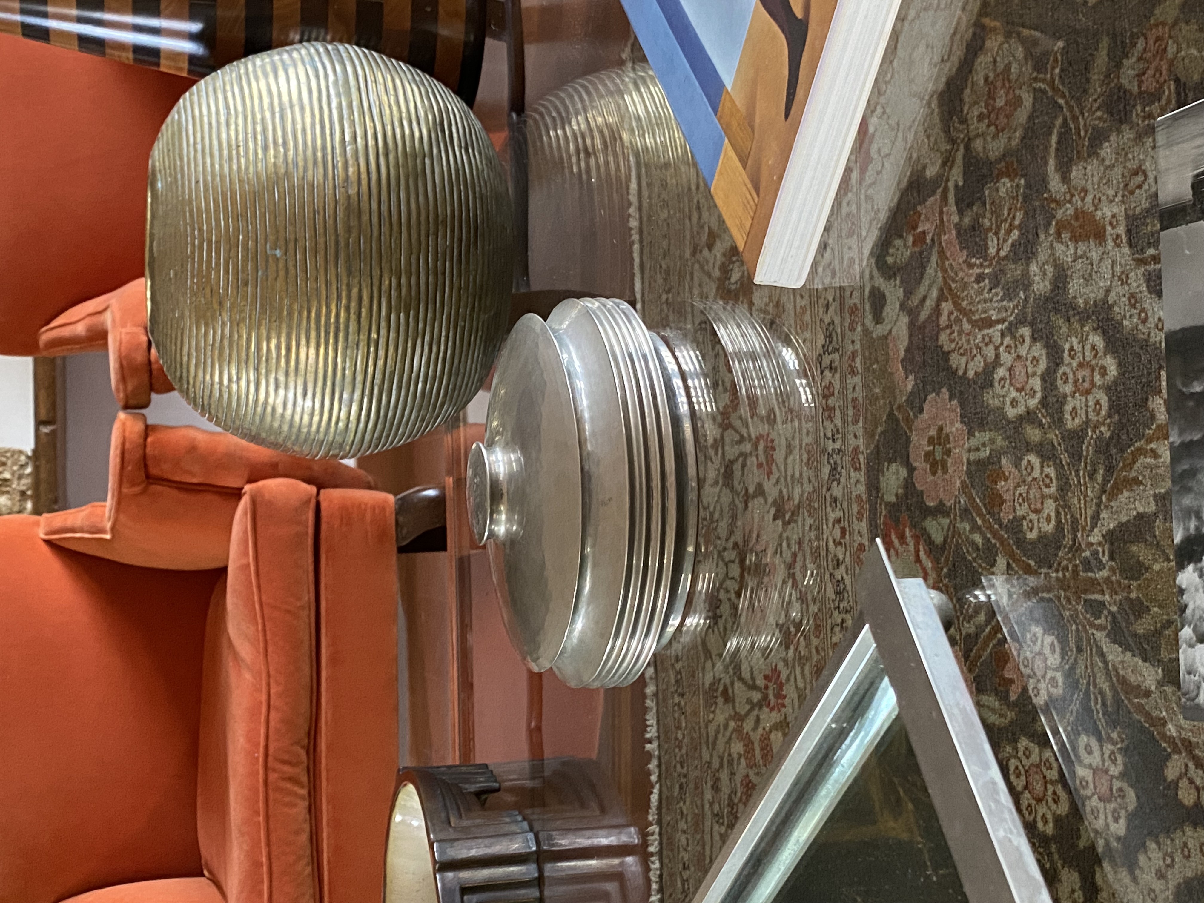 Portatovaglioli In Rete SKAVIJ - Set Di 12 Anelli Per Tavola, Decorazione Rosso - Foto 8