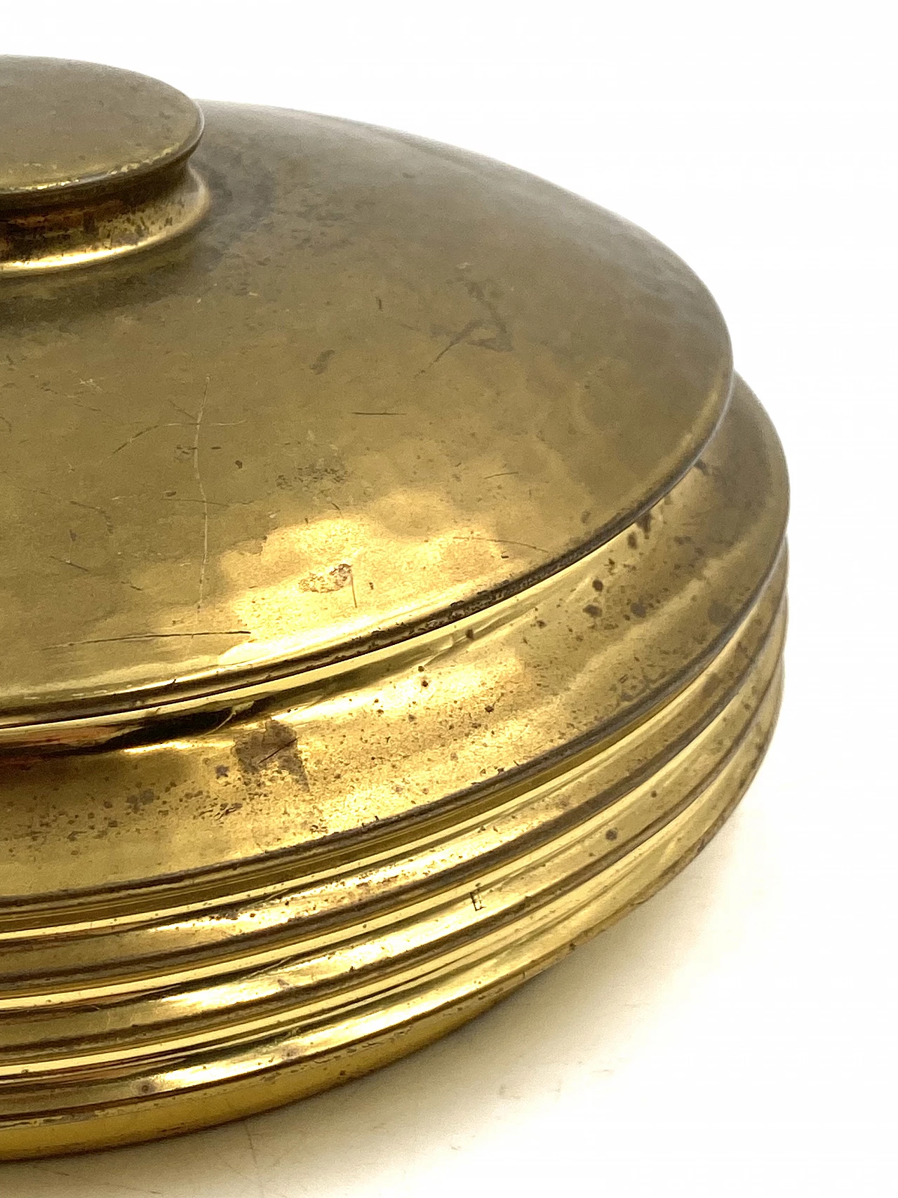 Hand-hammered brass box by Zanetto, 1970s 7