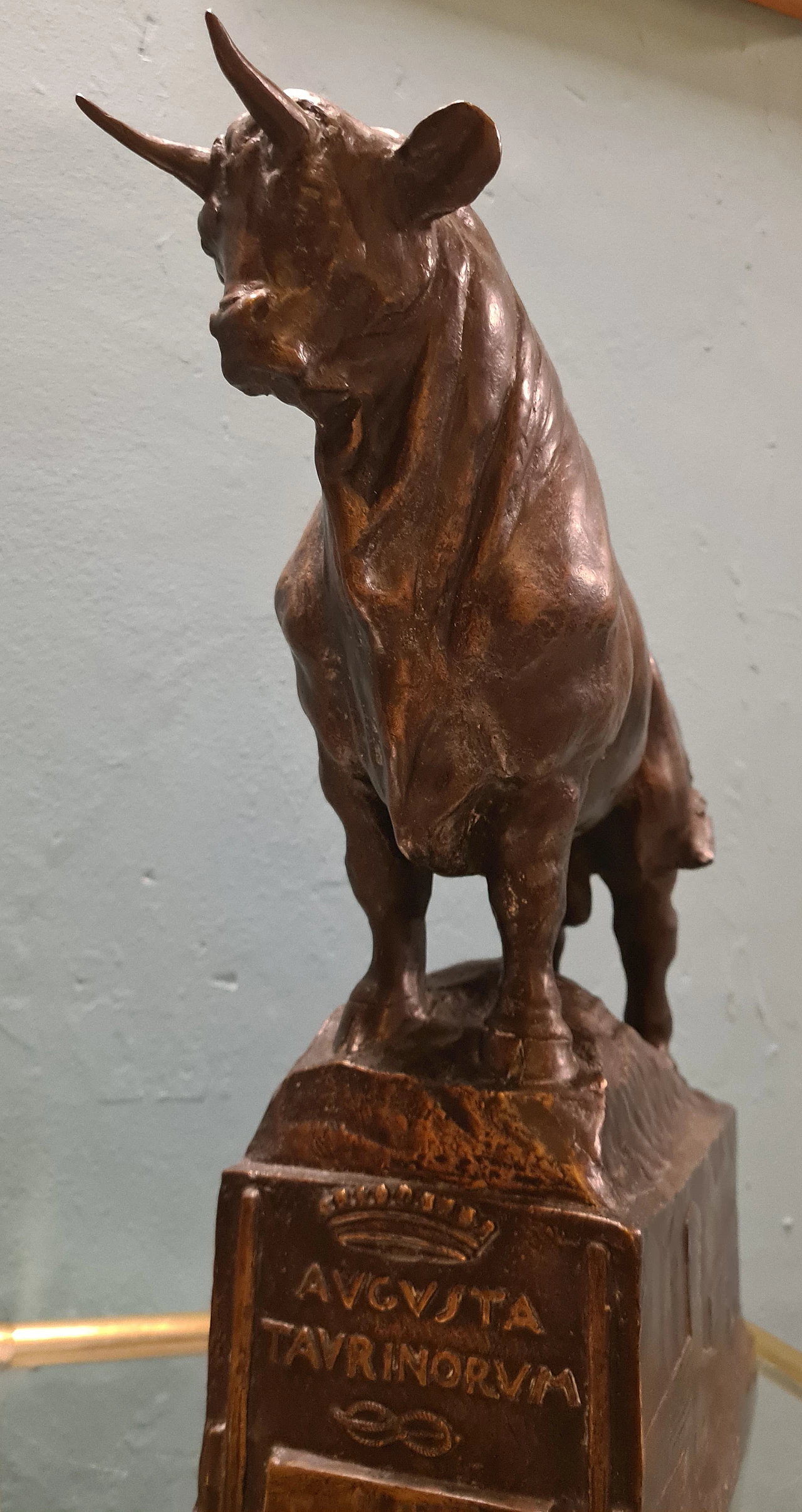 Emilio Musso, bull, bronze sculpture, 1920s 14