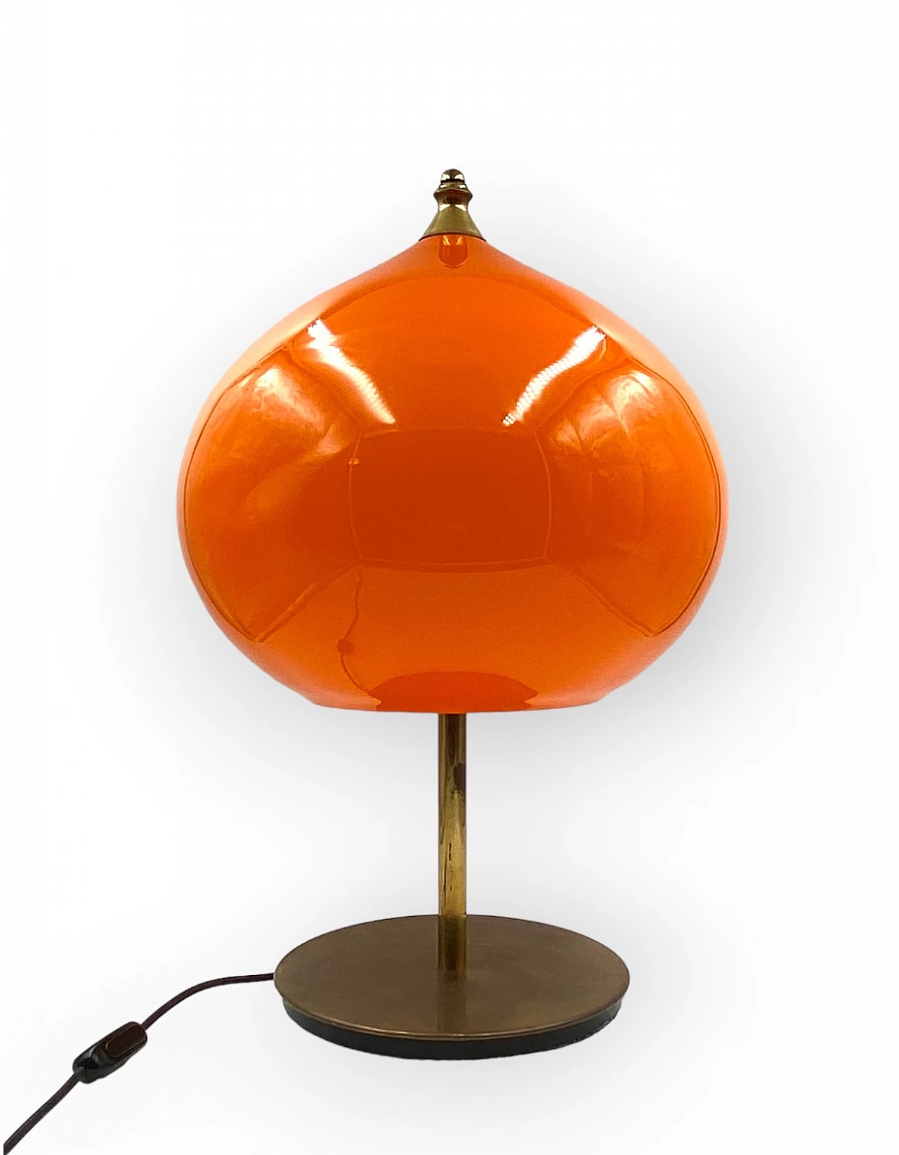 Glass table lamp by Alessandro Pianon for Vistosi, 1960s 6
