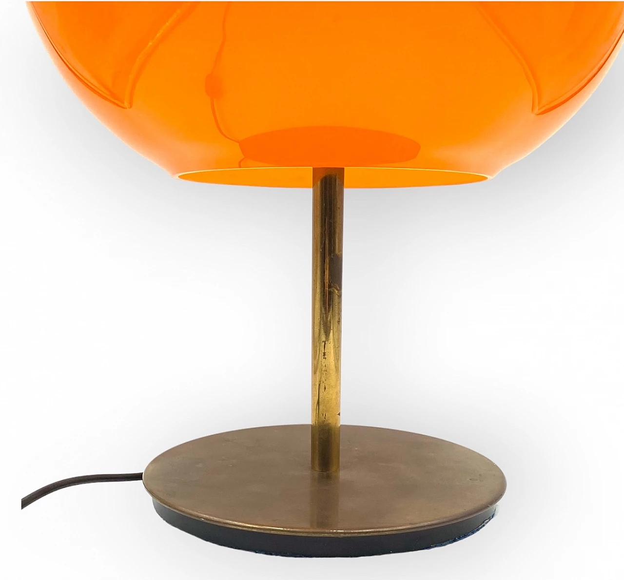 Glass table lamp by Alessandro Pianon for Vistosi, 1960s 7