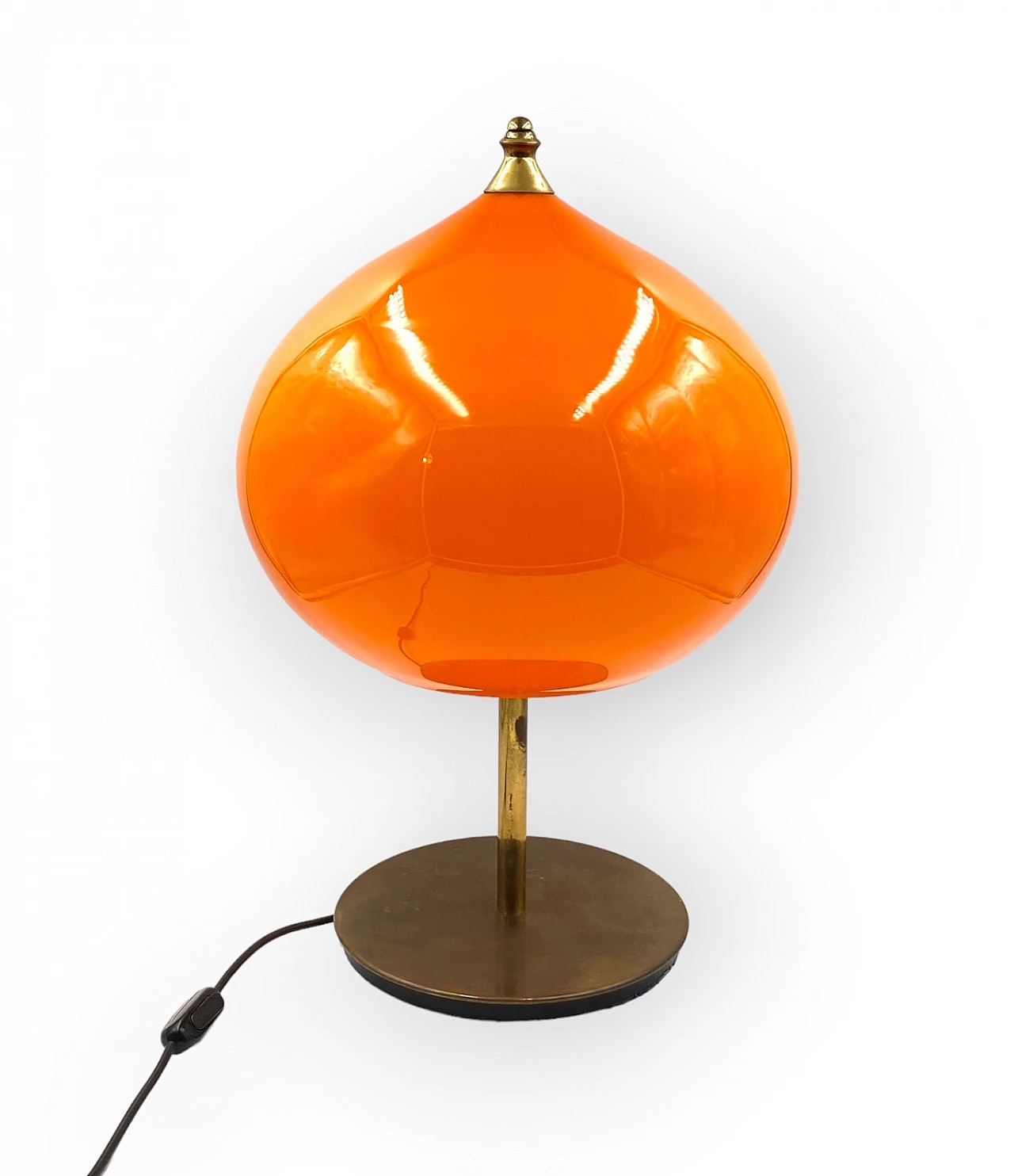 Glass table lamp by Alessandro Pianon for Vistosi, 1960s 8