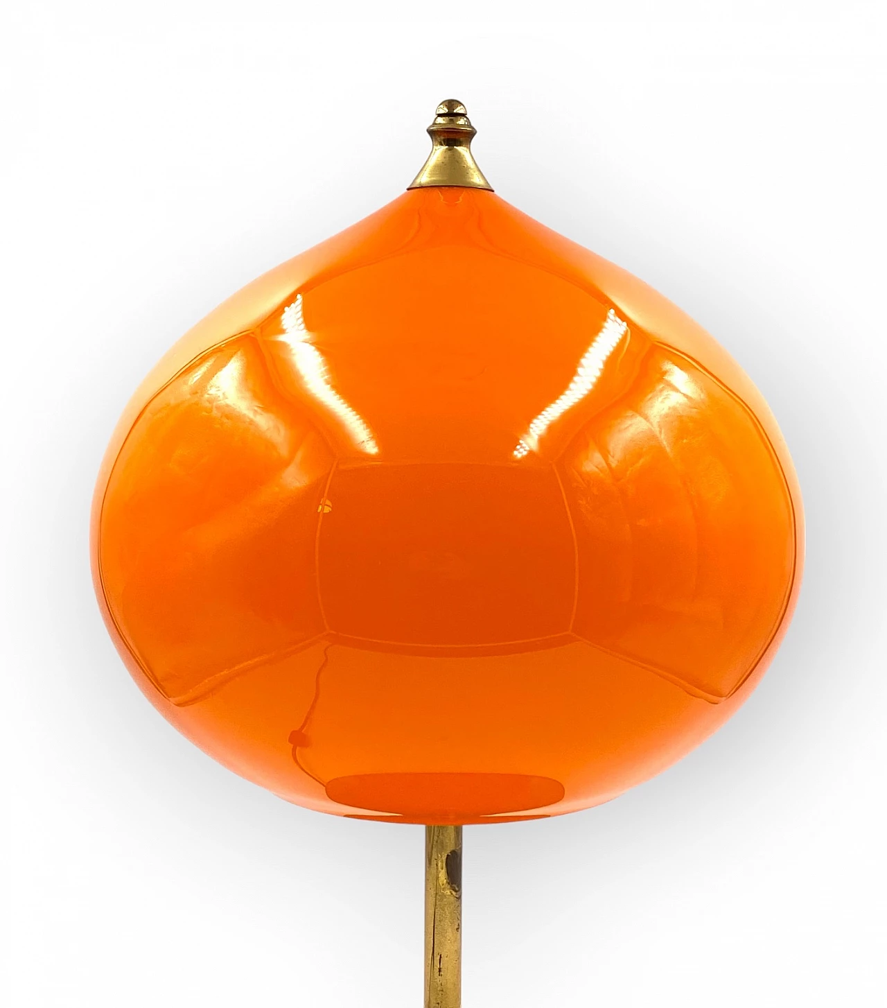 Glass table lamp by Alessandro Pianon for Vistosi, 1960s 9