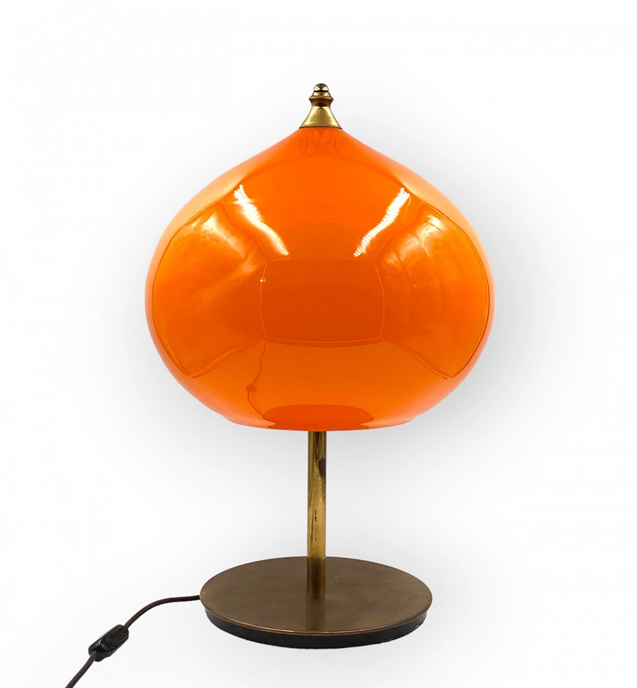 Glass table lamp by Alessandro Pianon for Vistosi, 1960s 10