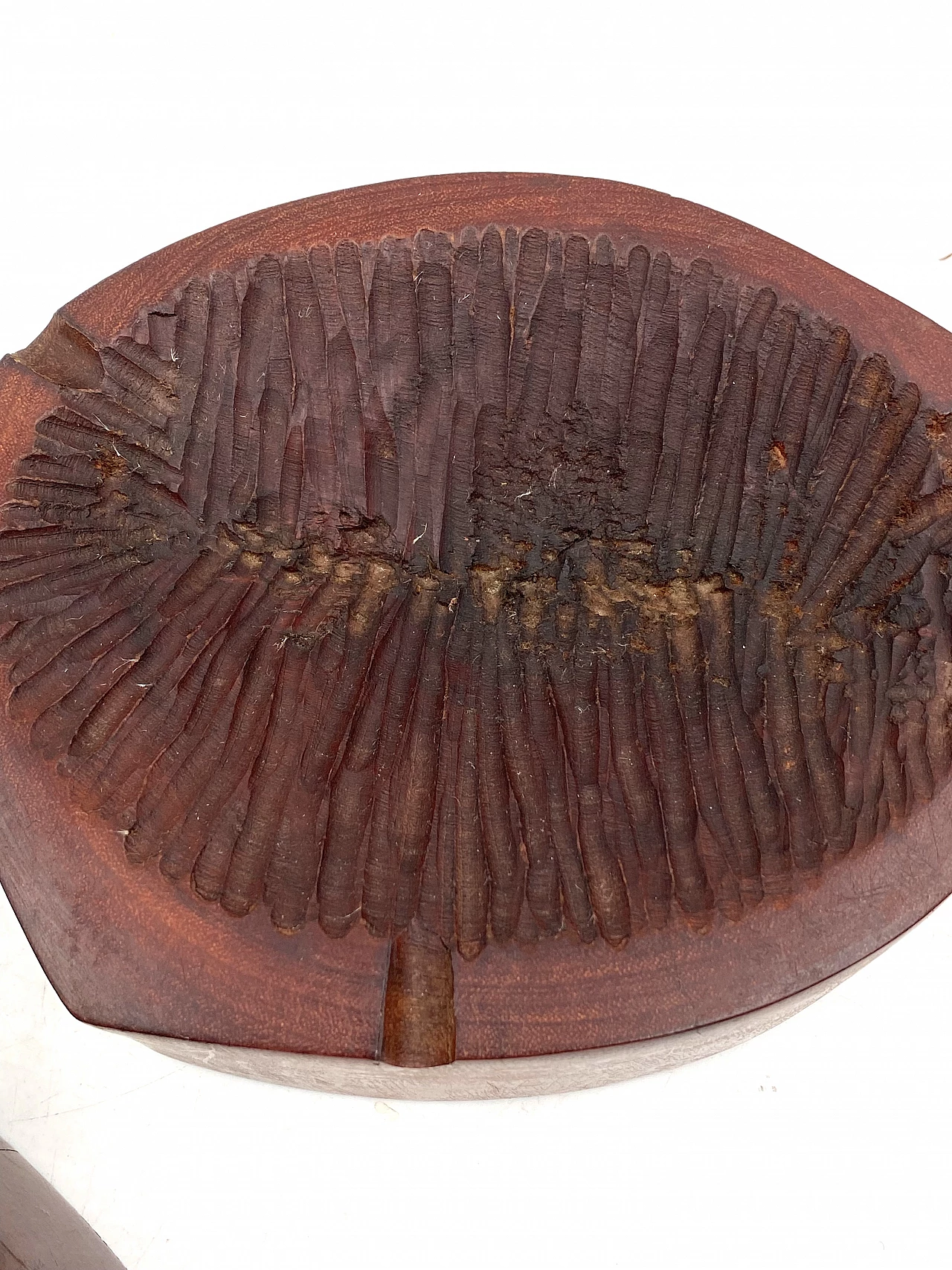 Pair of wooden ashtrays in Monique Gerber's style, 1970s 19