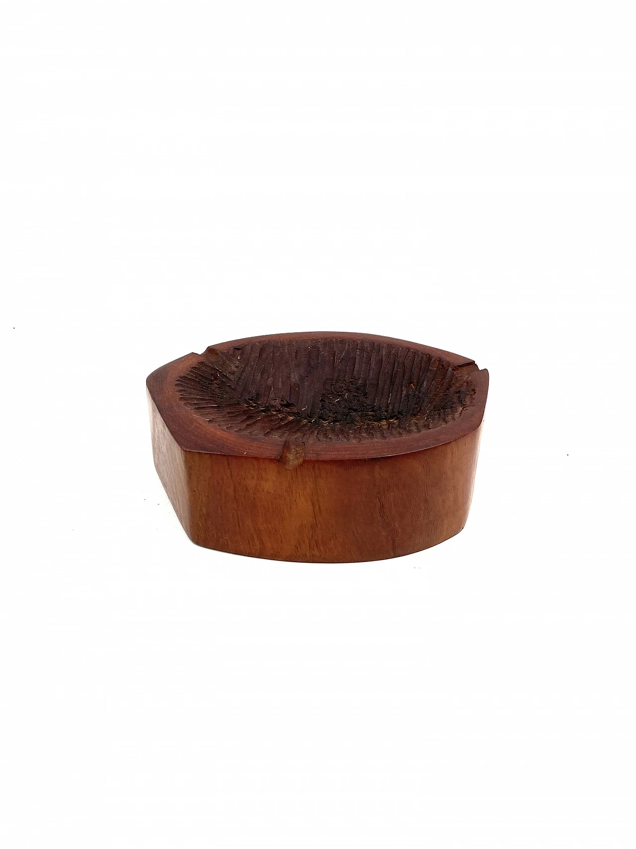 Pair of wooden ashtrays in Monique Gerber's style, 1970s 23