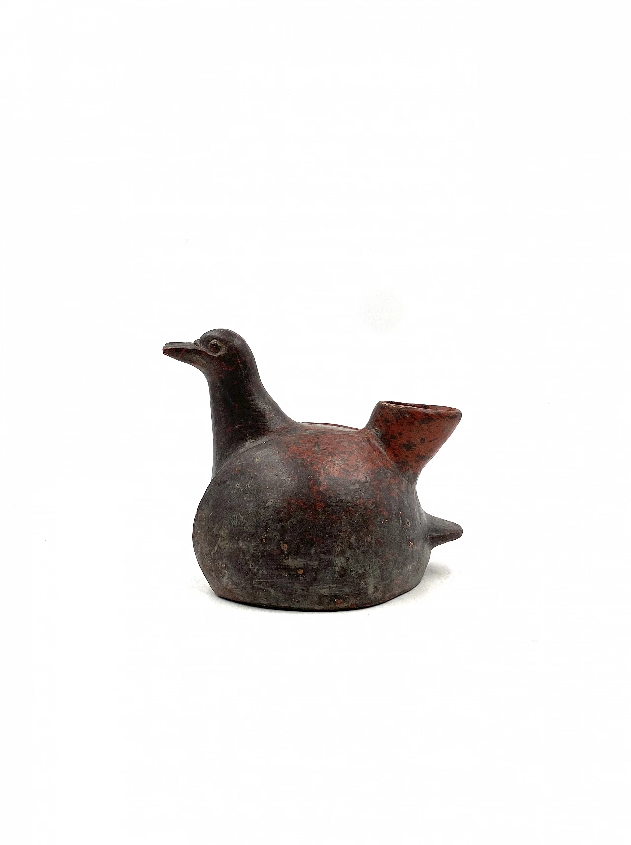 Brocca in ceramica a forma di anatra, anni '70 2