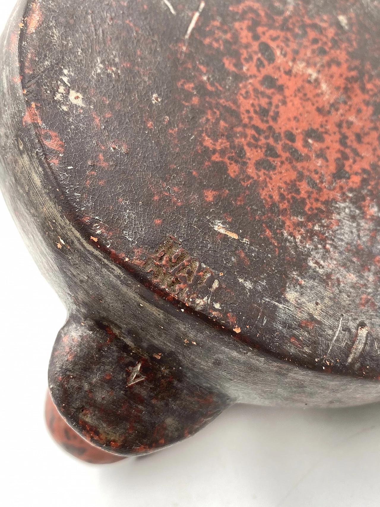 Brocca in ceramica a forma di anatra, anni '70 11