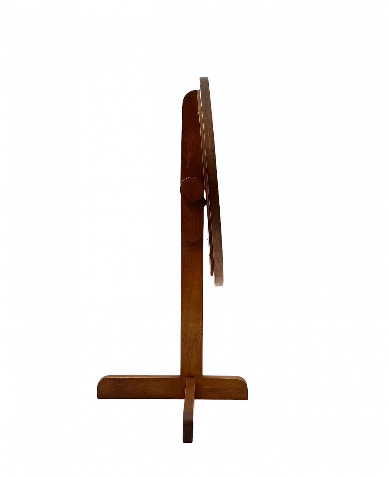 Specchio da tavolo in legno, anni '60 18