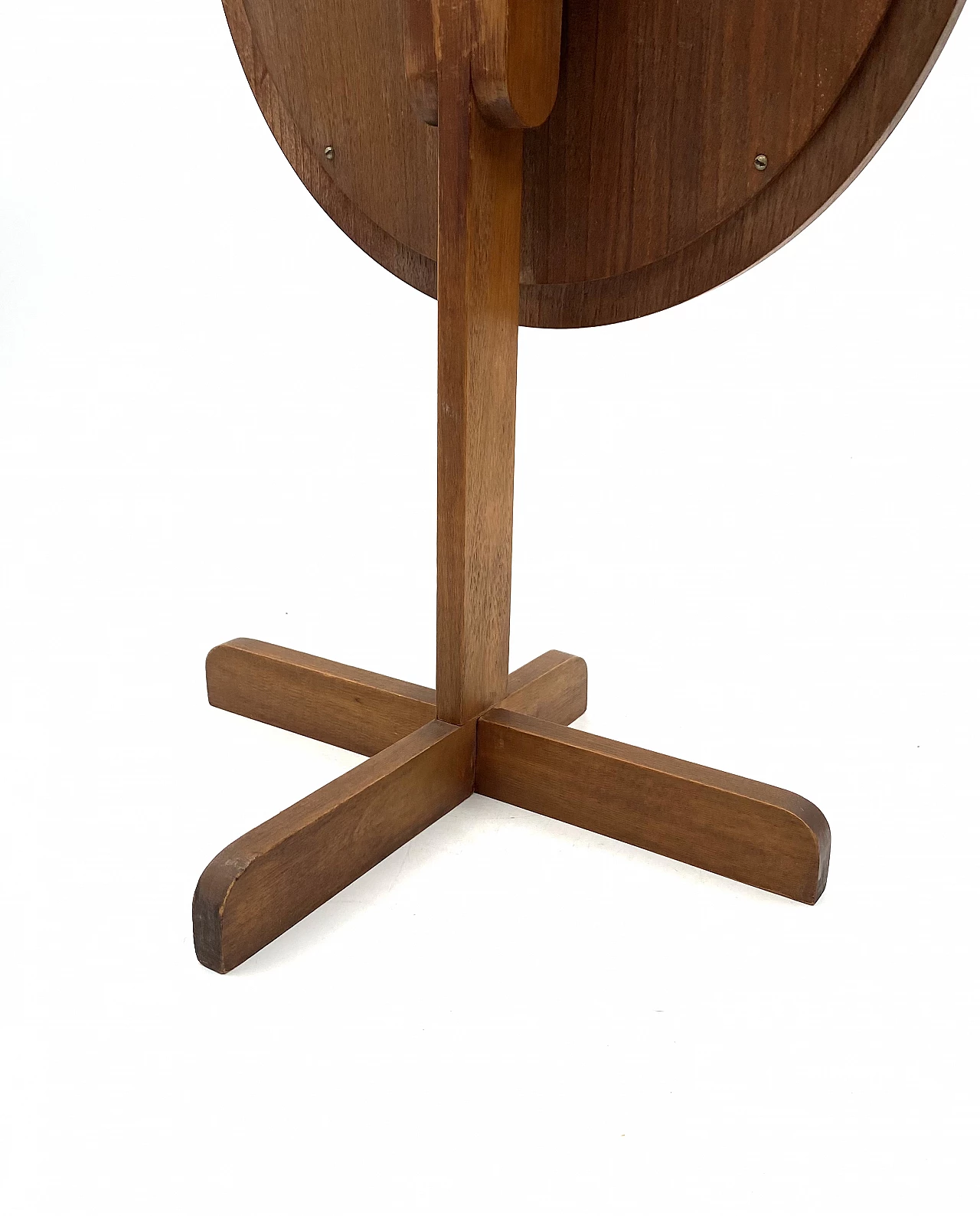 Specchio da tavolo in legno, anni '60 19