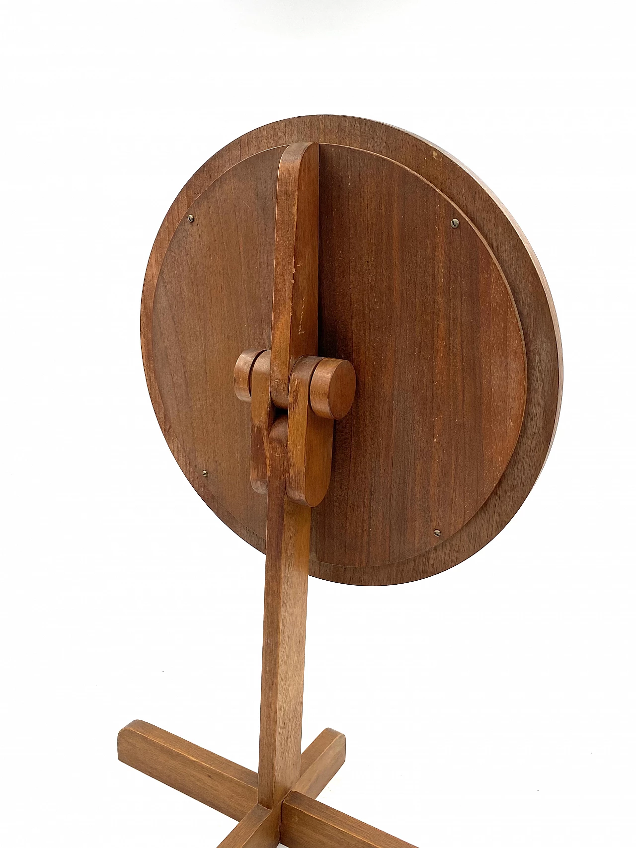 Specchio da tavolo in legno, anni '60 20