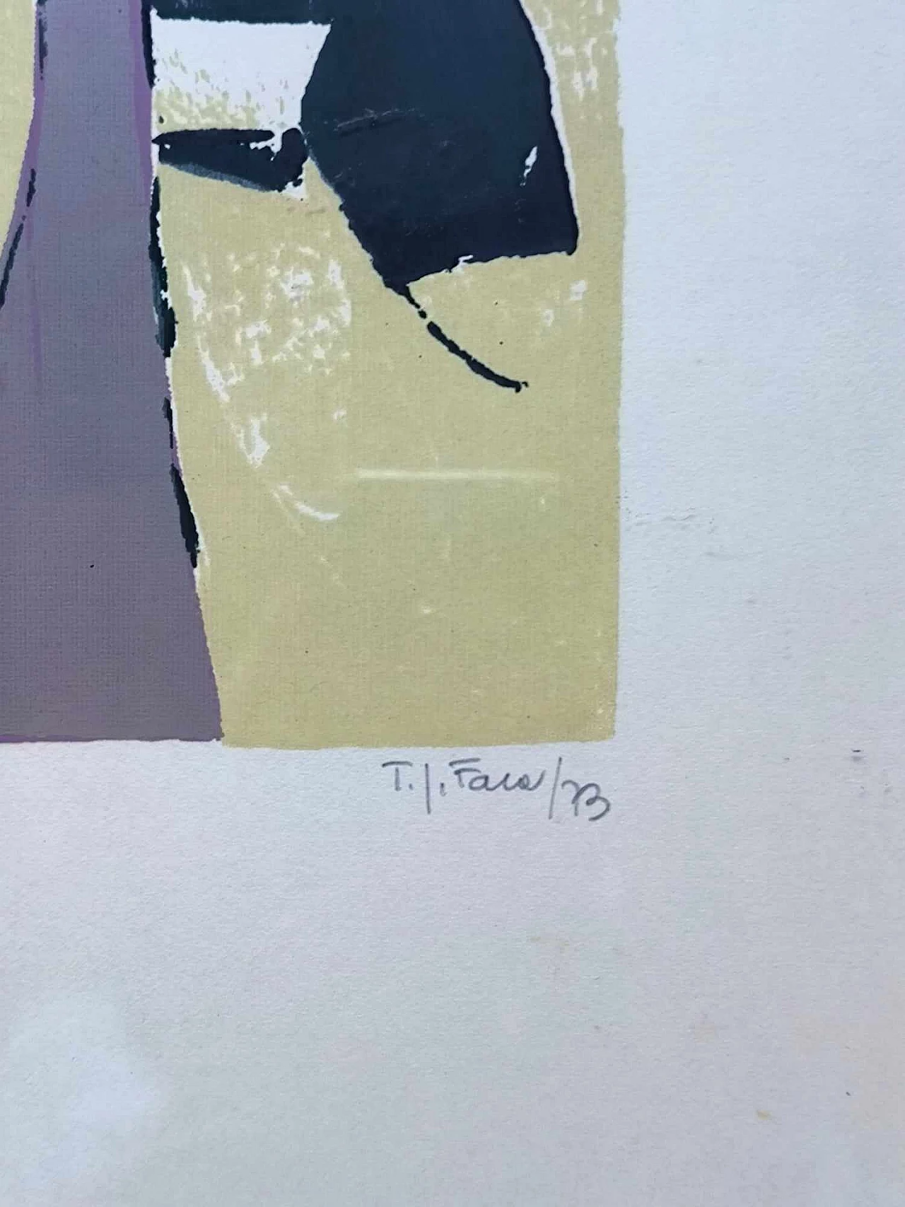 T.J. Fara, Paesaggio, litografia 70/200, 1973 2