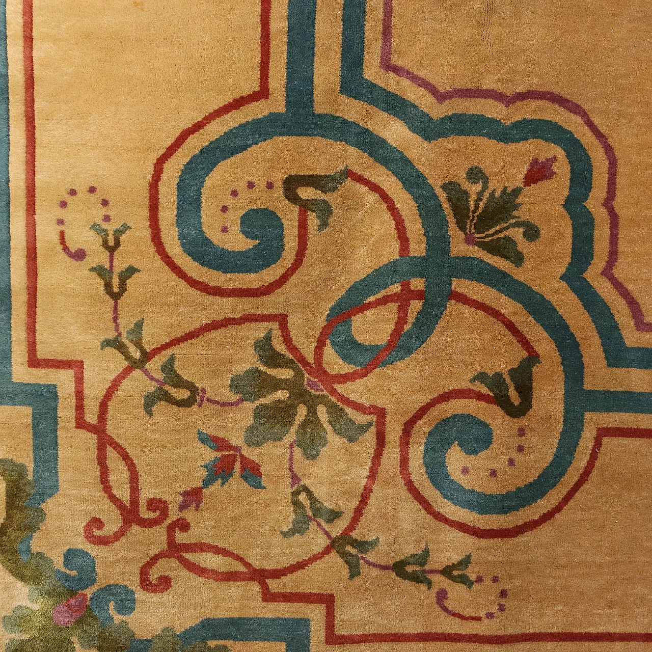 Beijing Déco Chinese carpet in cotton and wool 3