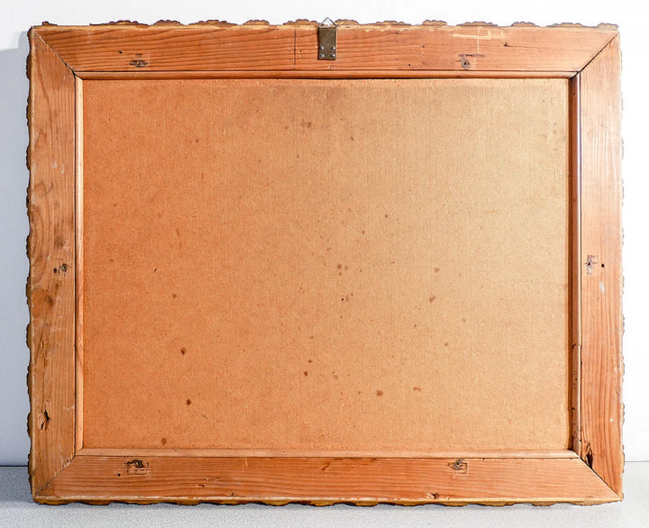 Natura morta con arance, dipinto a olio su masonite 1