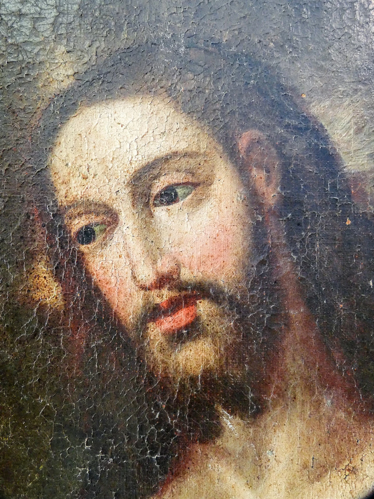 Incredulità di Tommaso, dipinto a olio su tela, '600 5