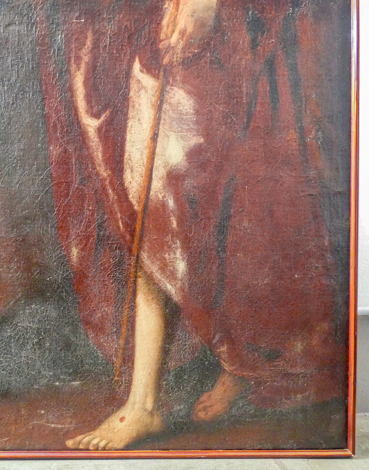 Incredulità di Tommaso, dipinto a olio su tela, '600 12