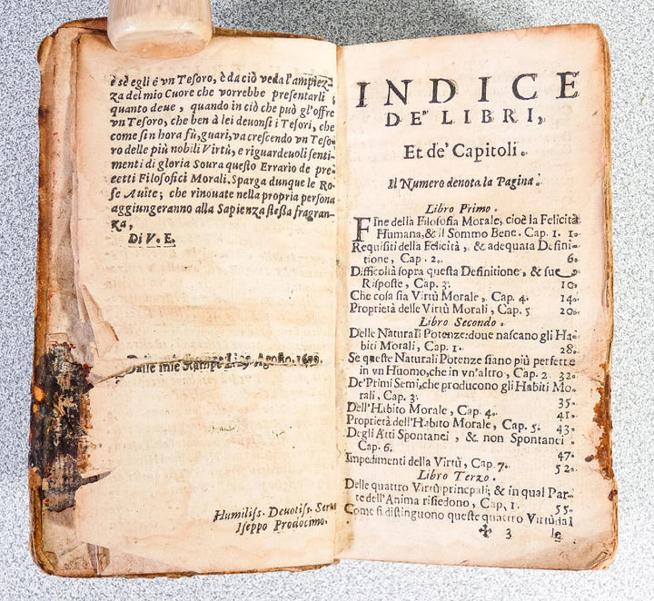 Volume La Filosofia Morale di Emanuele Tesauro, 1679 2