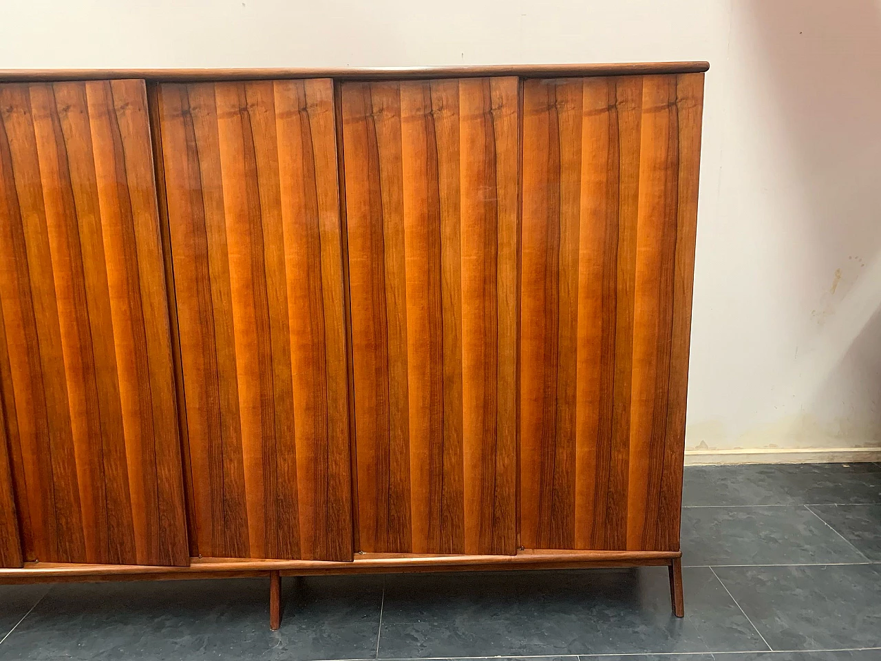 Armadio con ante in palissandro nello stile di Ico Parisi, anni '60 3