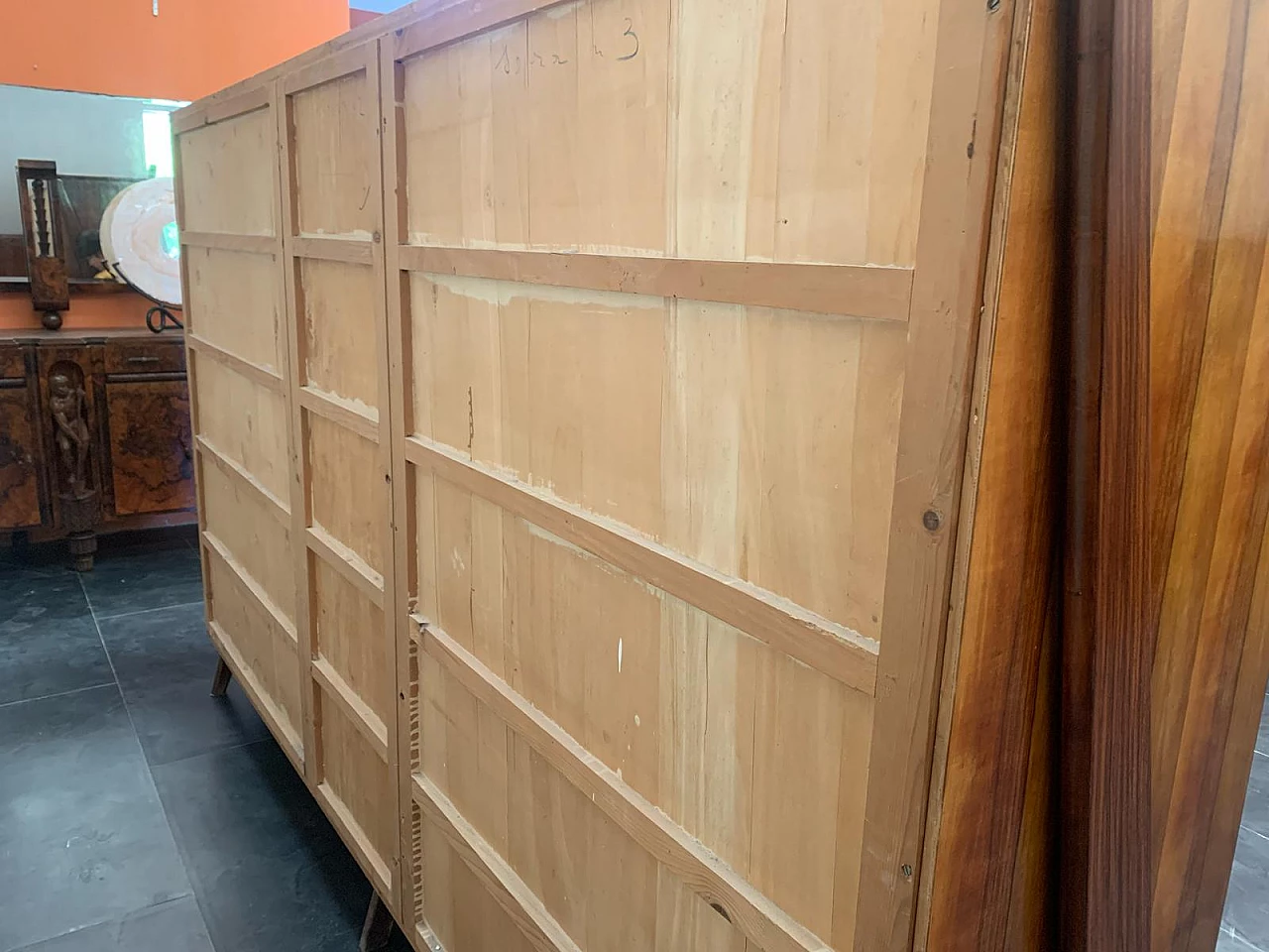 Armadio con ante in palissandro nello stile di Ico Parisi, anni '60 13