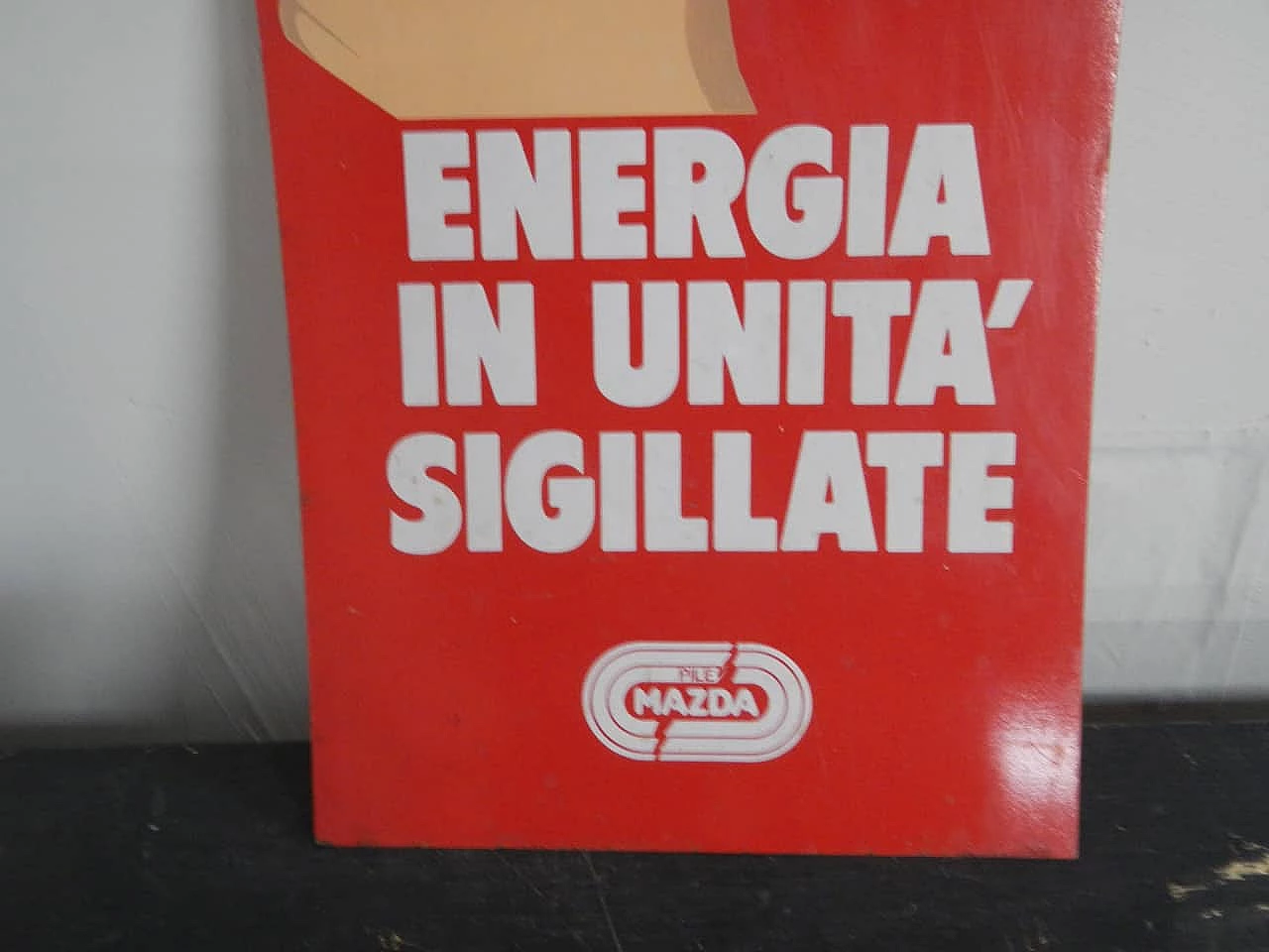 Mazda tin sign, 1980s 1