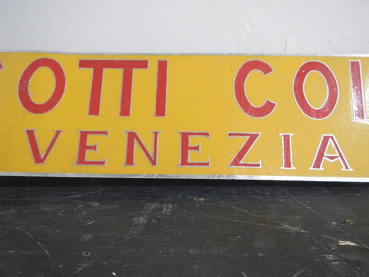 Biscotti Colussi Venezia sign, 1950s 7
