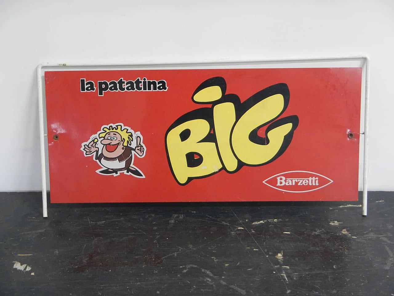Tin sign Barzetti Patatina Big, 1960s 1