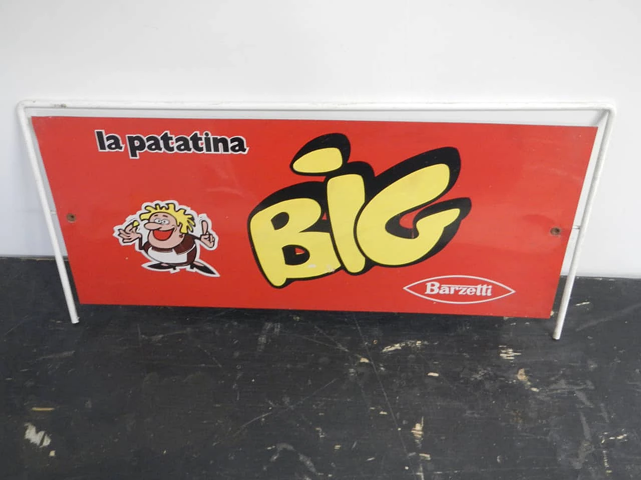 Tin sign Barzetti Patatina Big, 1960s 2