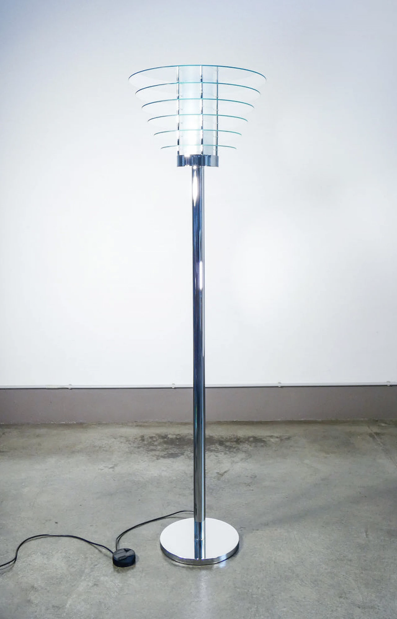 Floor lamp 0024 Grande by Gio Ponti for Fontana Arte 1