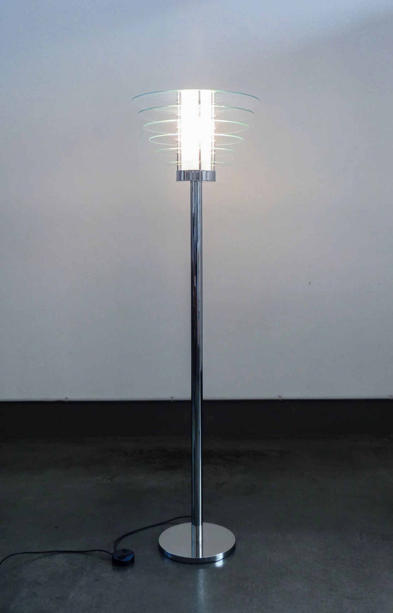 Floor lamp 0024 Grande by Gio Ponti for Fontana Arte 2