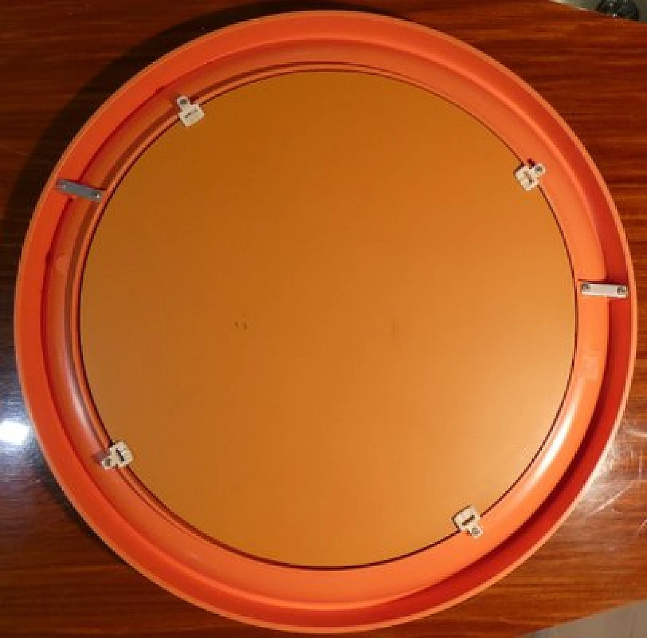 Specchio America con mensola Dora di Carrara & Matta, anni '70 8