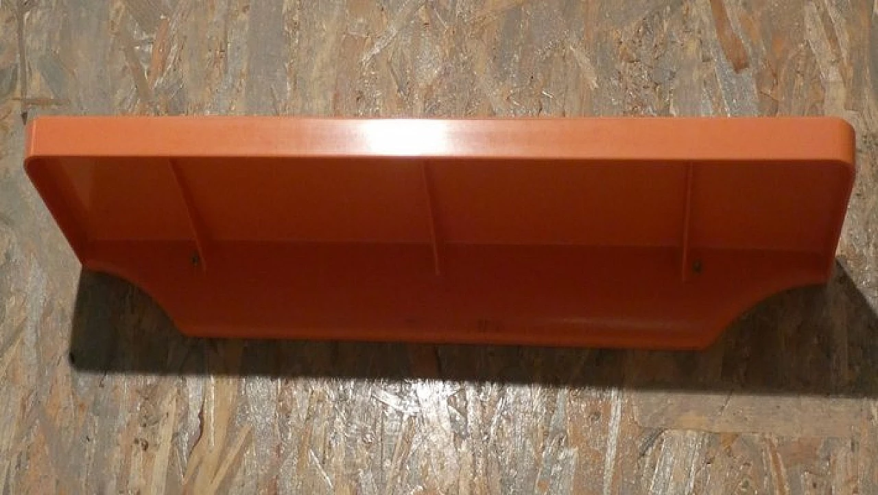 Specchio America con mensola Dora di Carrara & Matta, anni '70 10