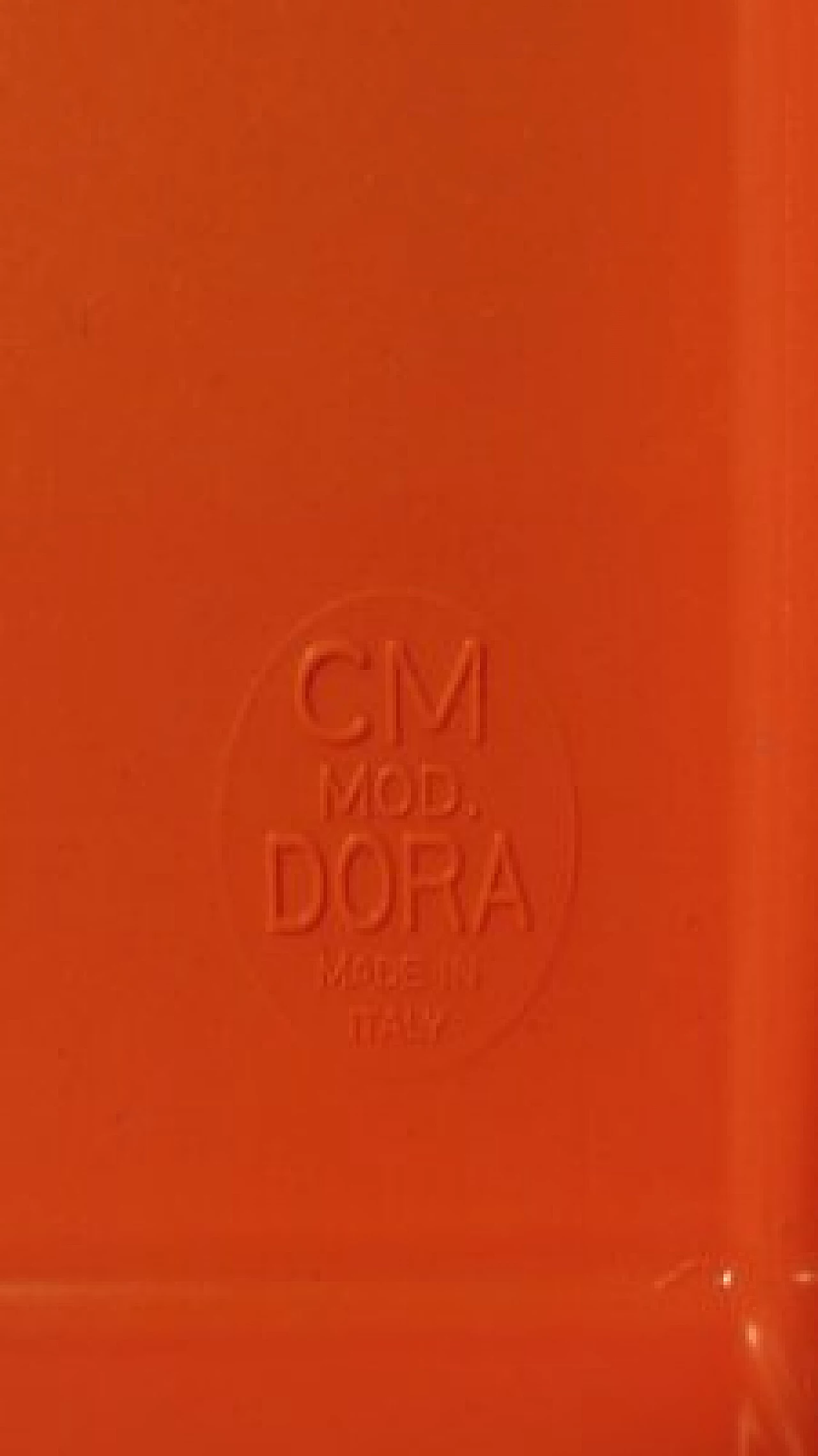 Specchio America con mensola Dora di Carrara & Matta, anni '70 12