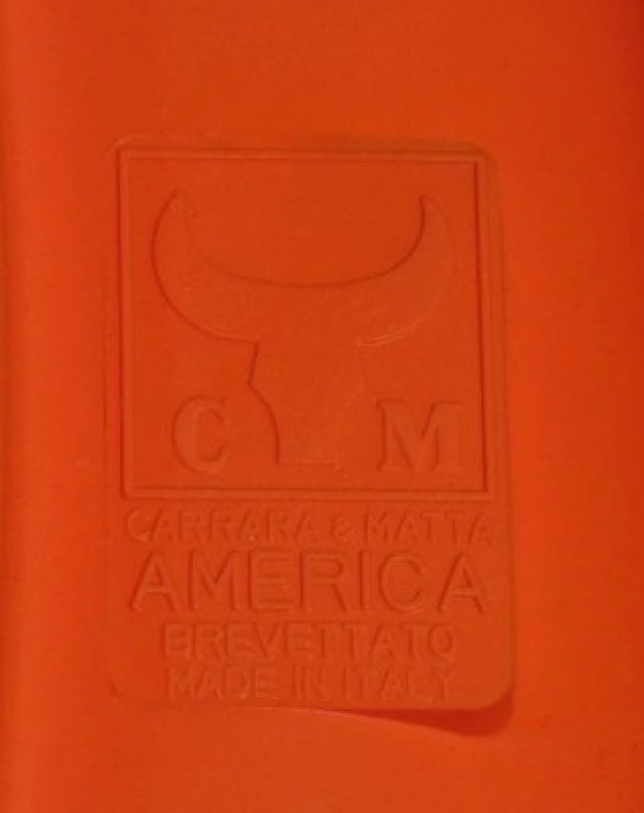 Specchio America con mensola Dora di Carrara & Matta, anni '70 13