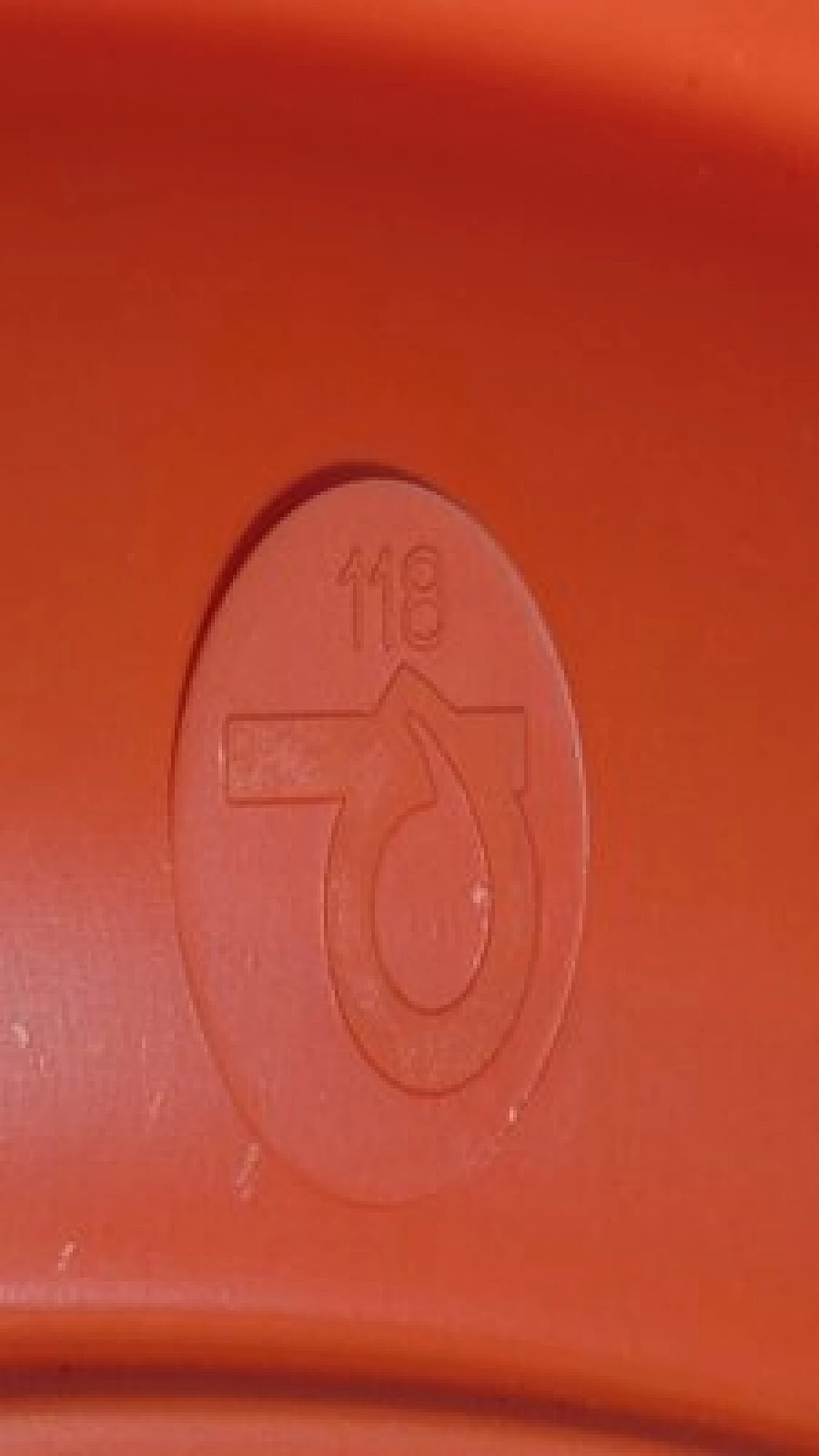 Specchio America con mensola Dora di Carrara & Matta, anni '70 14