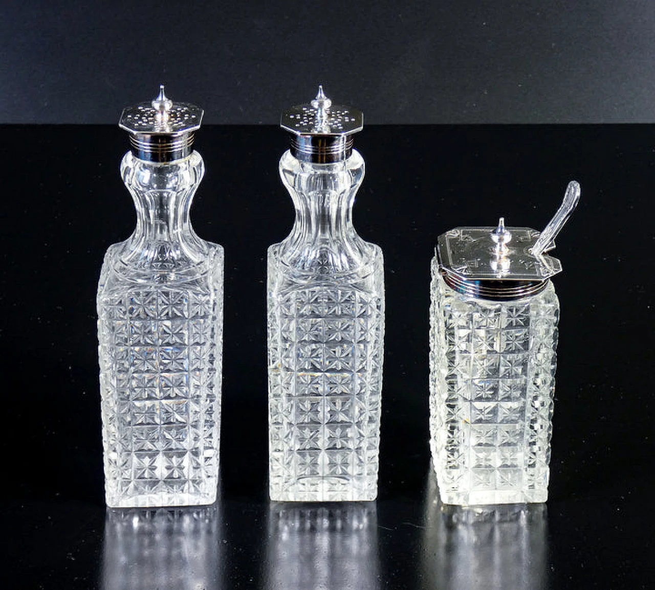 Seasoning service by Henry Hobson & Sons, 19th century 8