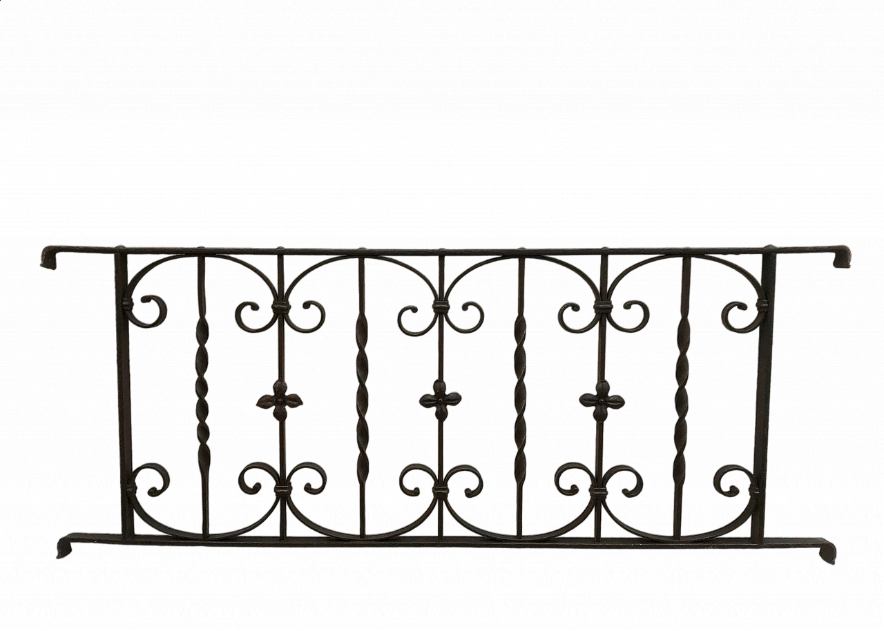 FREGIO - BALCONCINO IN FERRO BATTUTO INIZIO '900 5